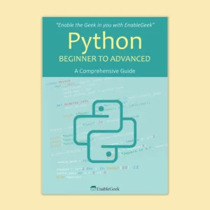 book poster python - Python Beginner to Advanced